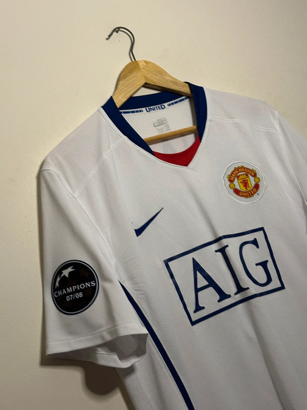 Cristiano Ronaldo Manchester United 2008-09 away football shirt (L)