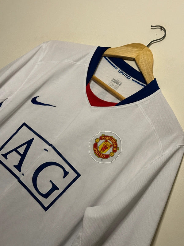 Cristiano Ronaldo Manchester United 2008-09 away football shirt (L)