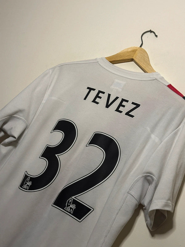 Carlos Tevez Manchester City 2009-11 away/third football shirt (L)