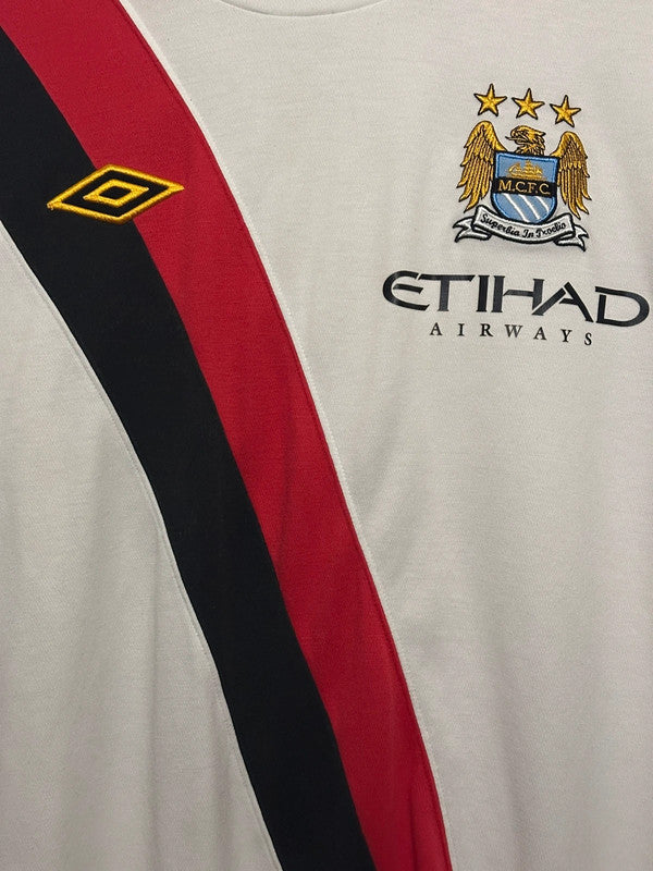 Carlos Tevez Manchester City 2009-11 away/third football shirt (L)