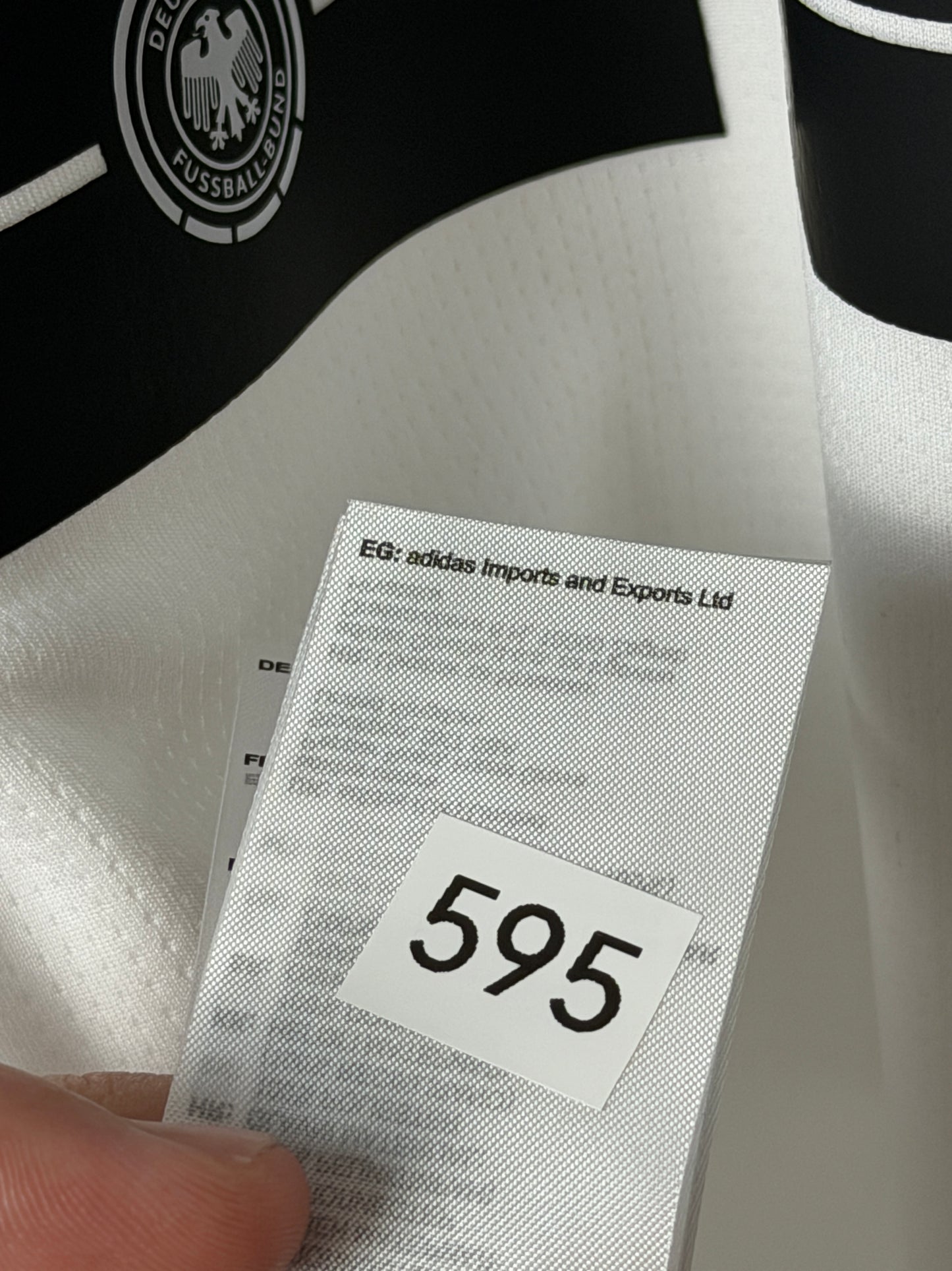 Jamal Musiala Germany 2026 home football shirt (M)