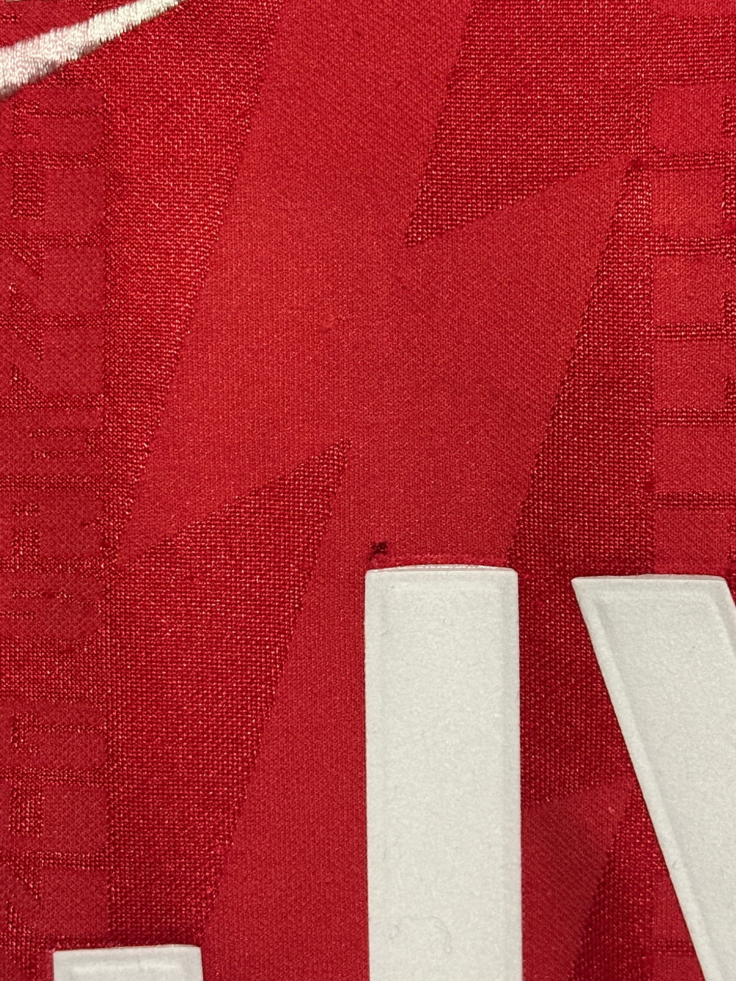 Dennis Bergkamp Arsenal FC 1994-96 home football shirt (XL)