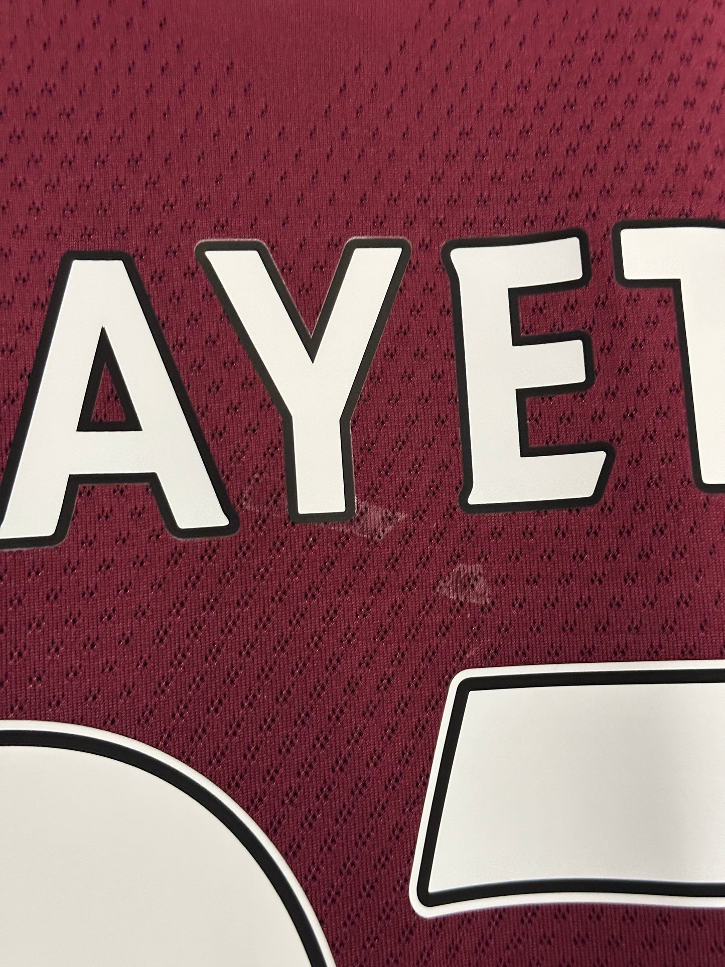 Dimitri Payet West Ham United 2015-16 limited edition home football shirt (L)