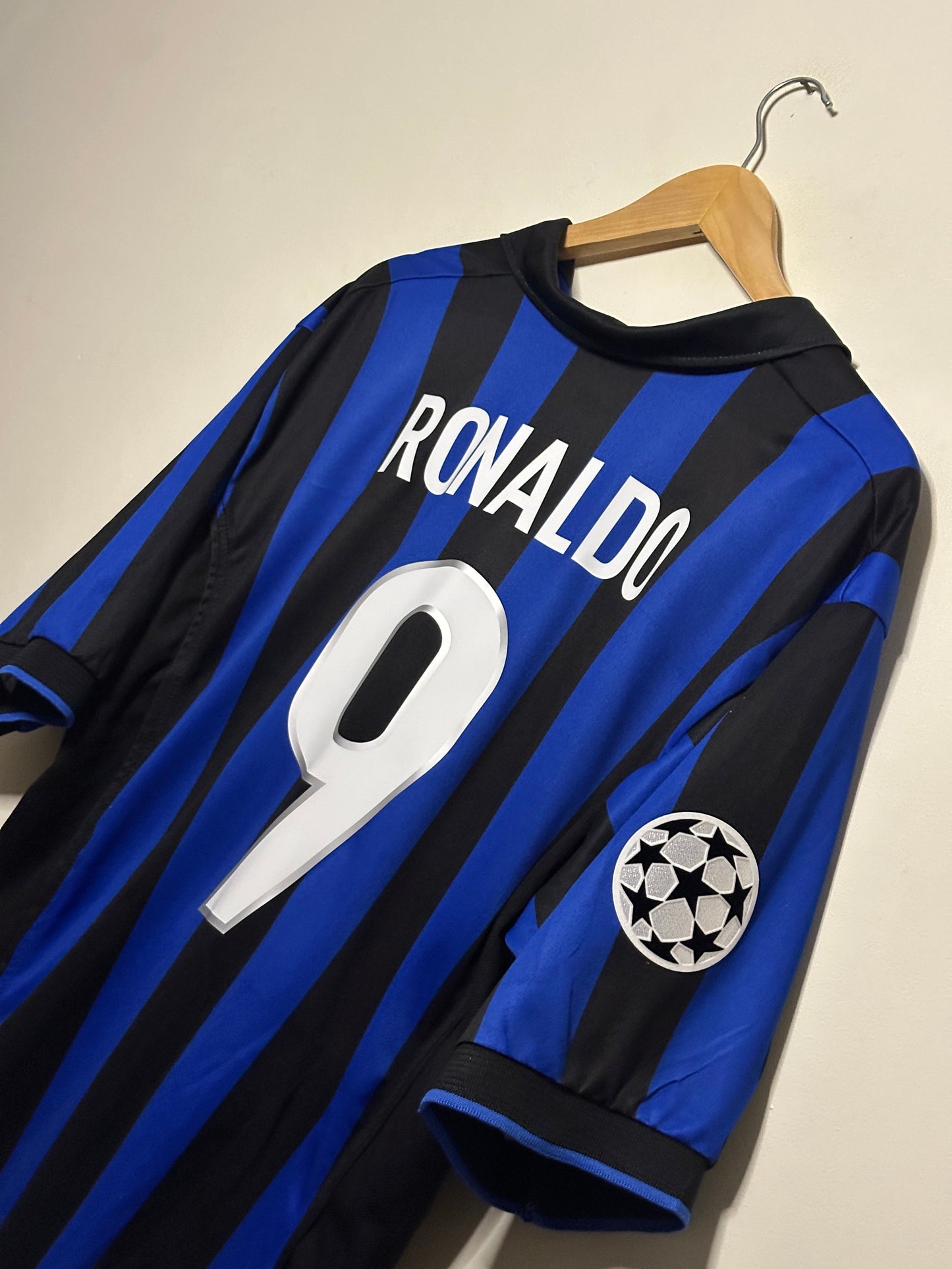 Ronaldo Nazario Inter Milan 1998-99 home football shirt (XL)
