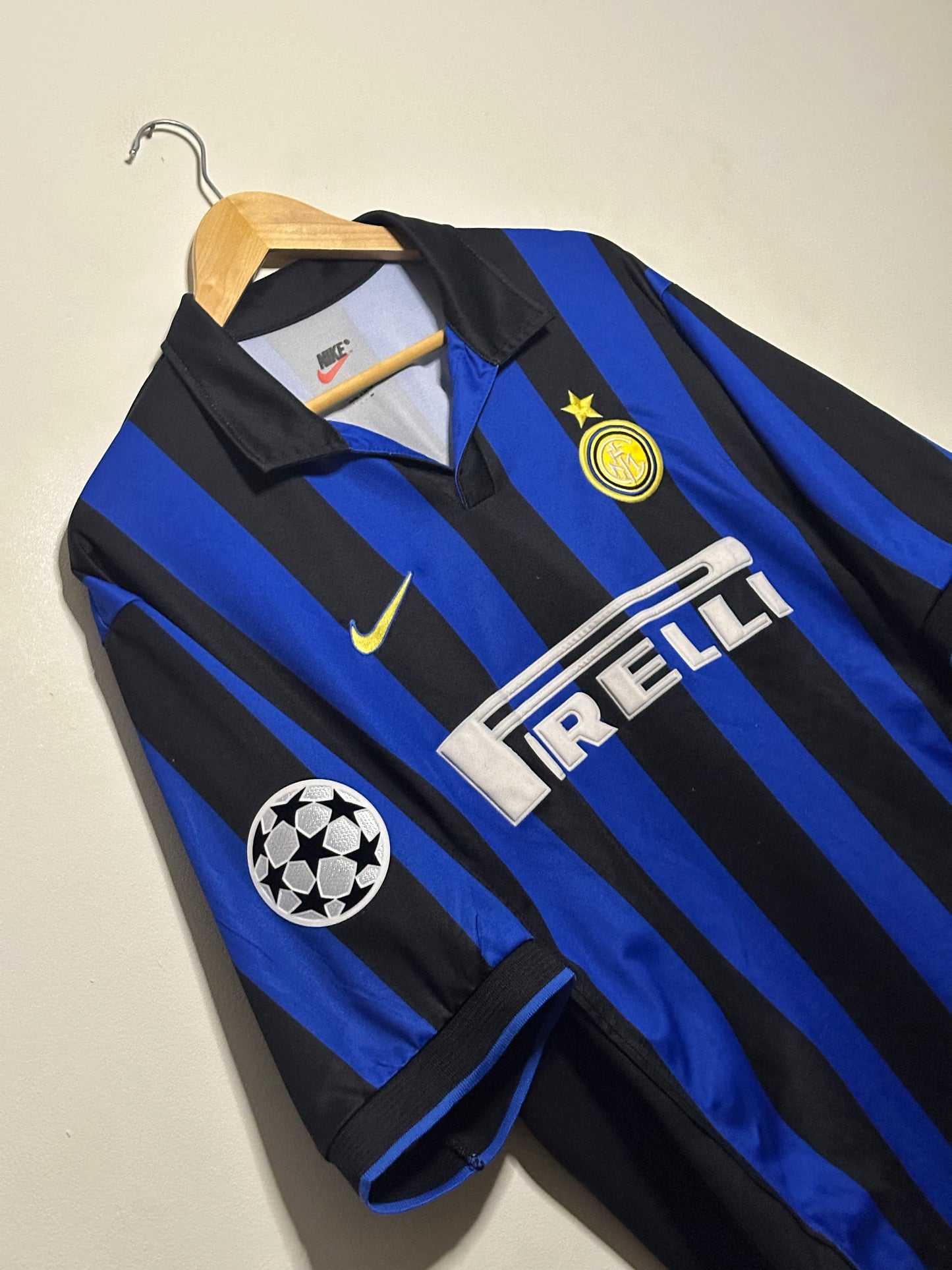 Ronaldo Nazario Inter Milan 1998-99 home football shirt (XL)