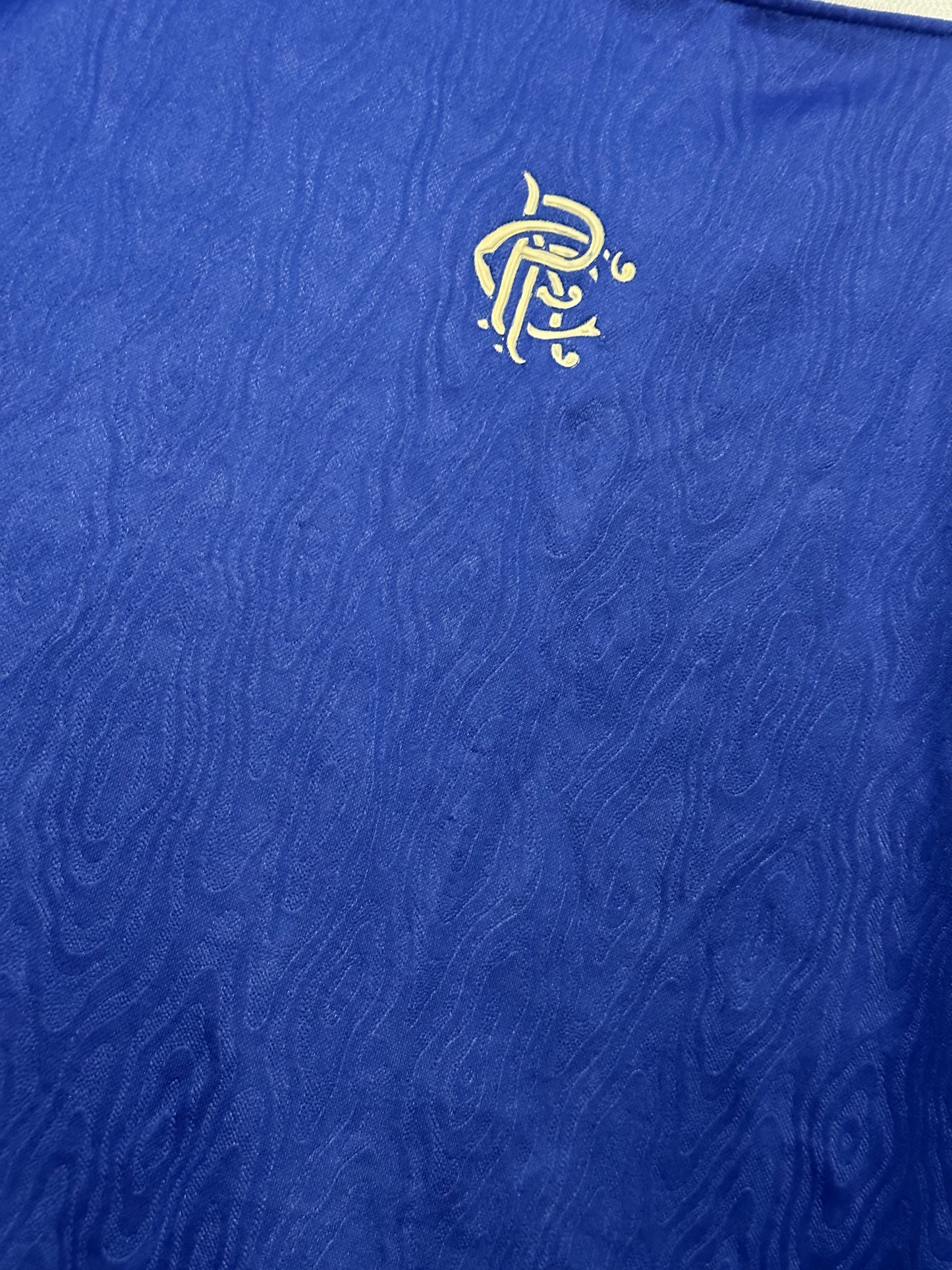 Rangers FC 1990-92 home football shirt (XL)