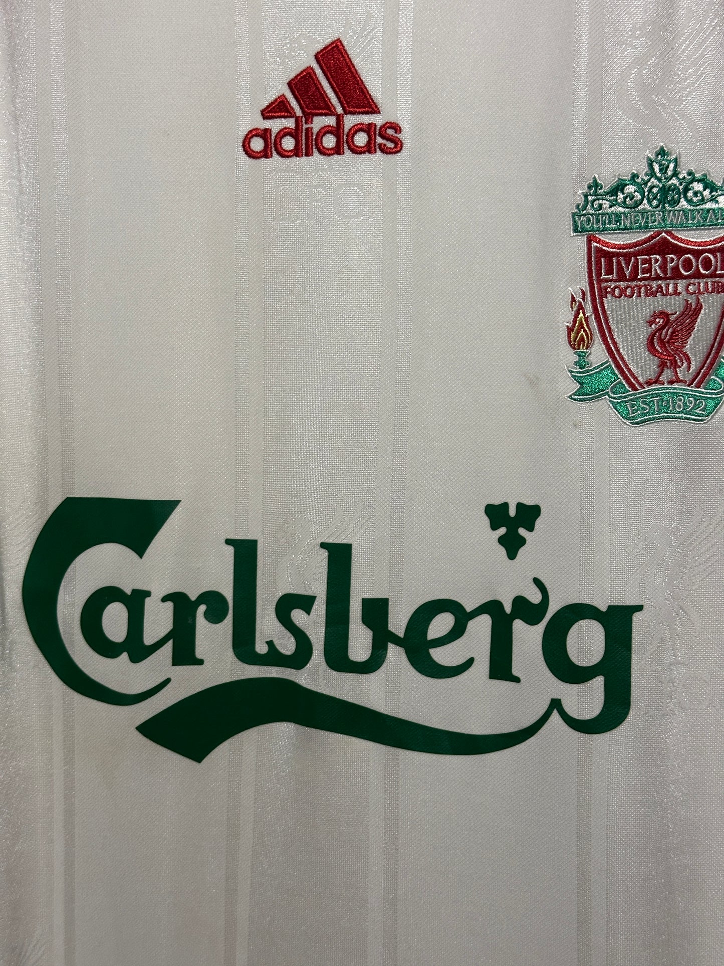 Liverpool FC 2007-08 away football shirt (XL)