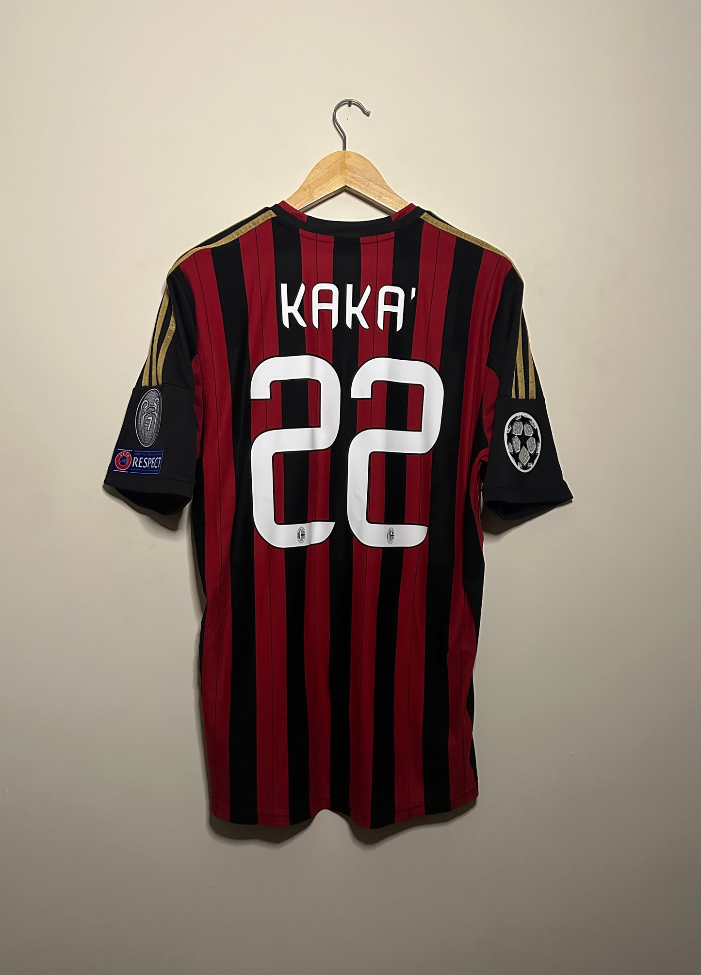 Kaka AC Milan 2013-14 home football shirt (L)