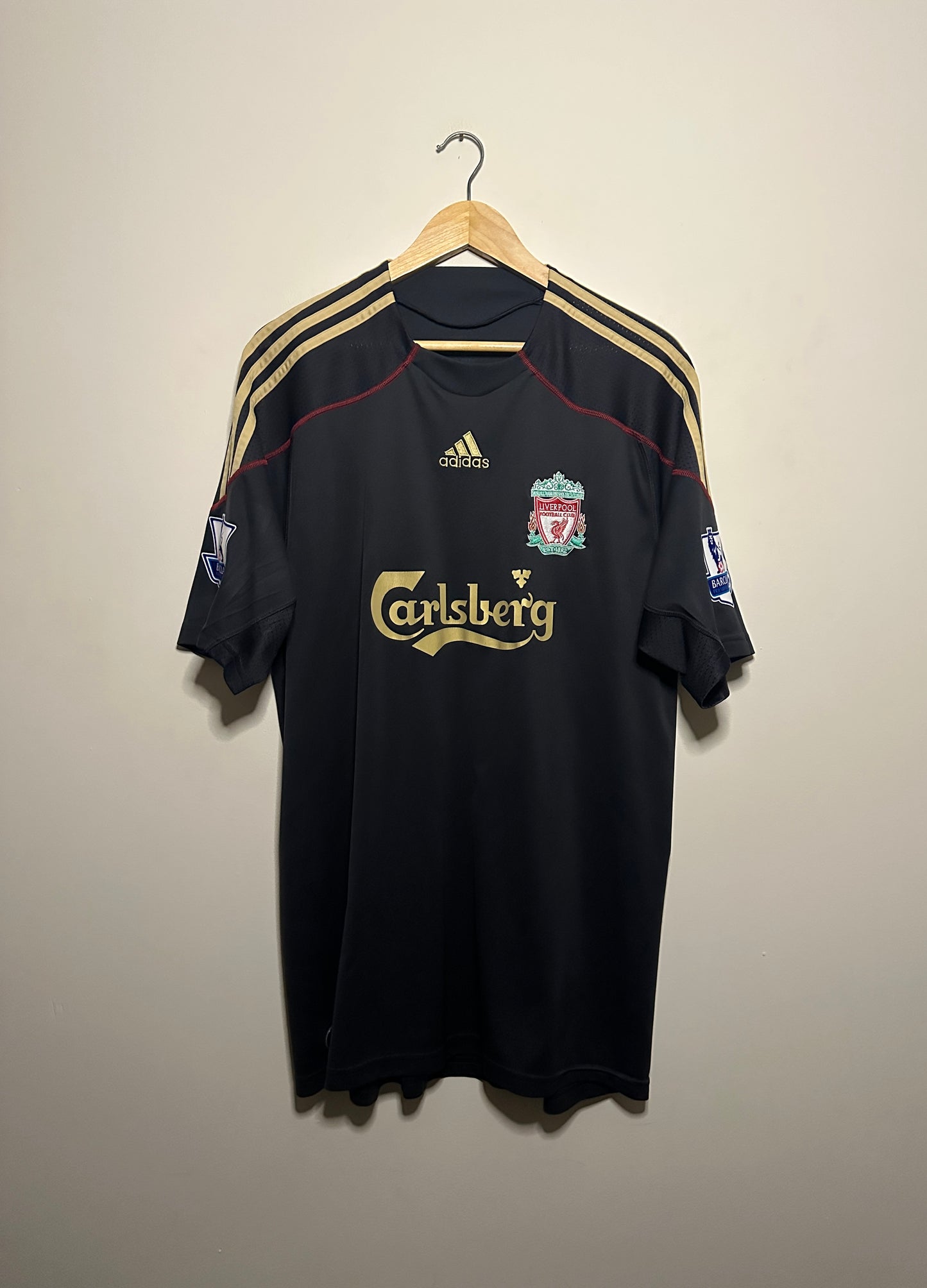 Fernando Torres Liverpool FC 2009-10 away football shirt (XL)