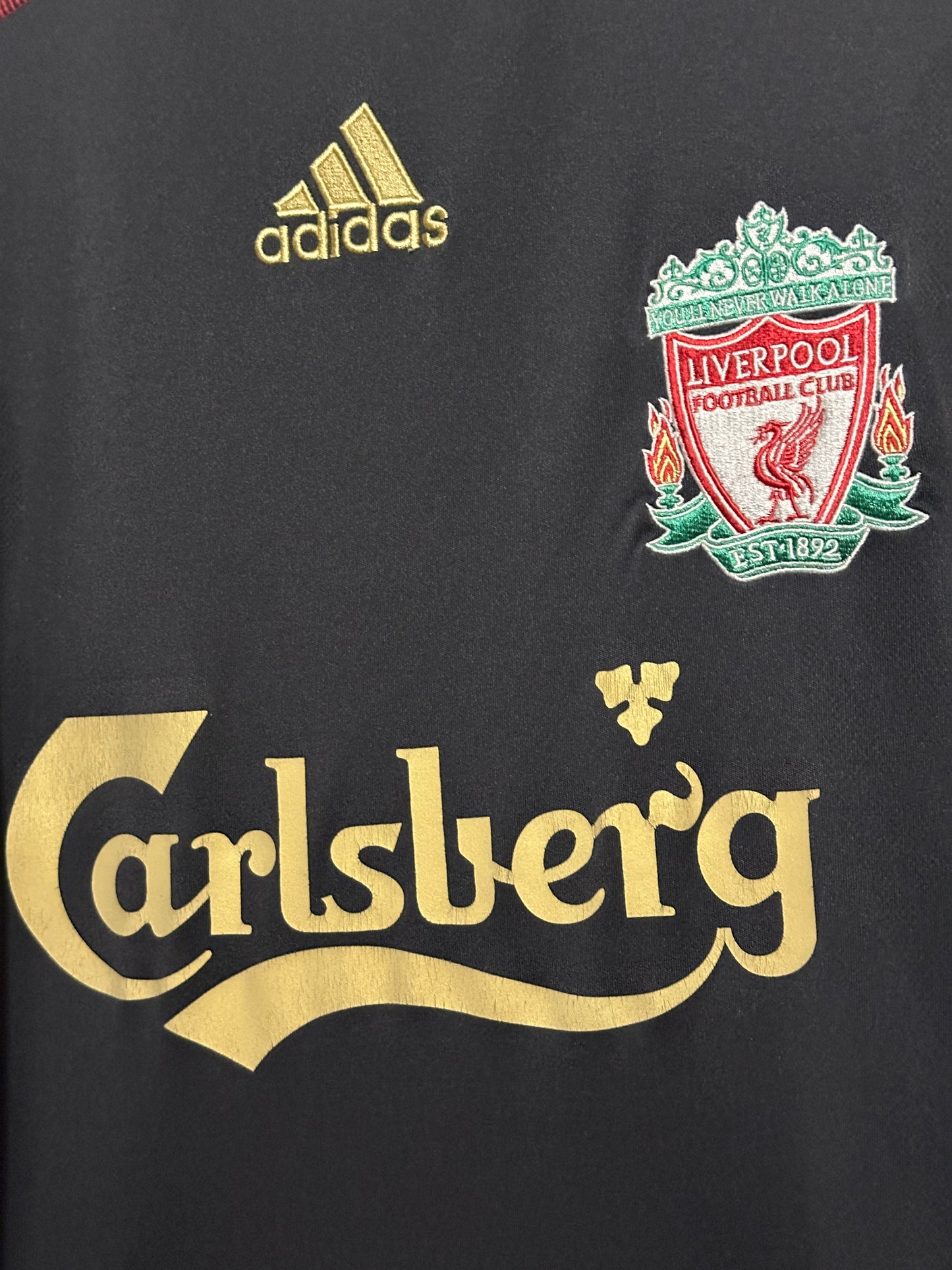 Fernando Torres Liverpool FC 2009-10 away football shirt (XL)