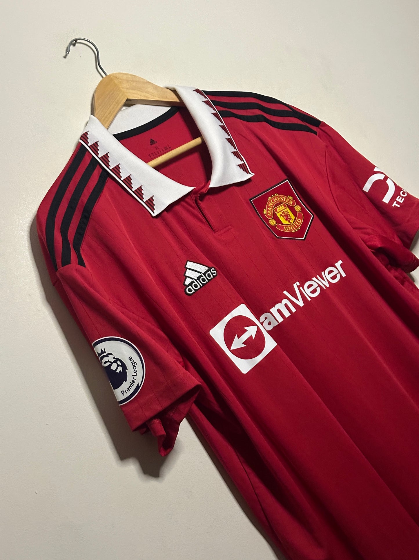 Marcus Rashford Manchester United 2022-23 home football shirt (XL)