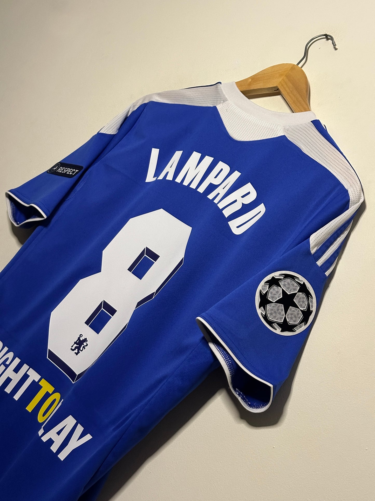 Frank Lampard Chelsea FC 2011-12 home football shirt (M)