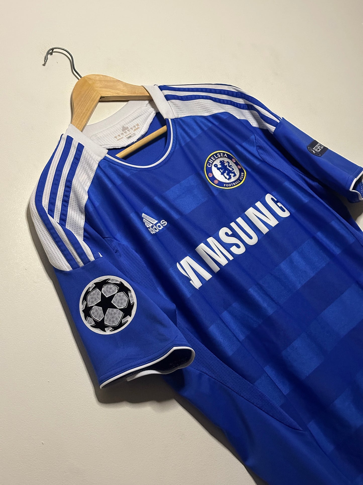 Frank Lampard Chelsea FC 2011-12 home football shirt (M)