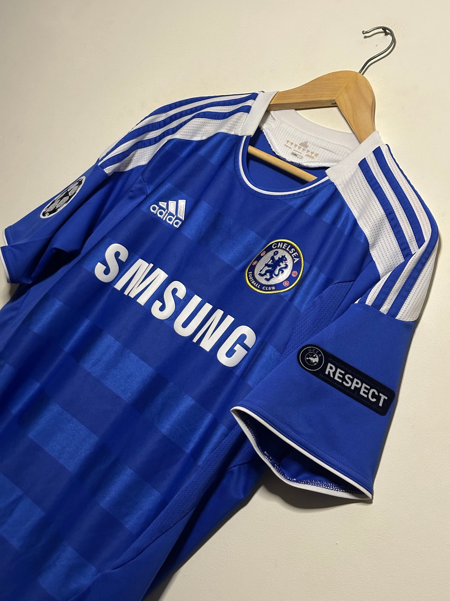 Frank Lampard Chelsea FC 2011-12 home football shirt (M)