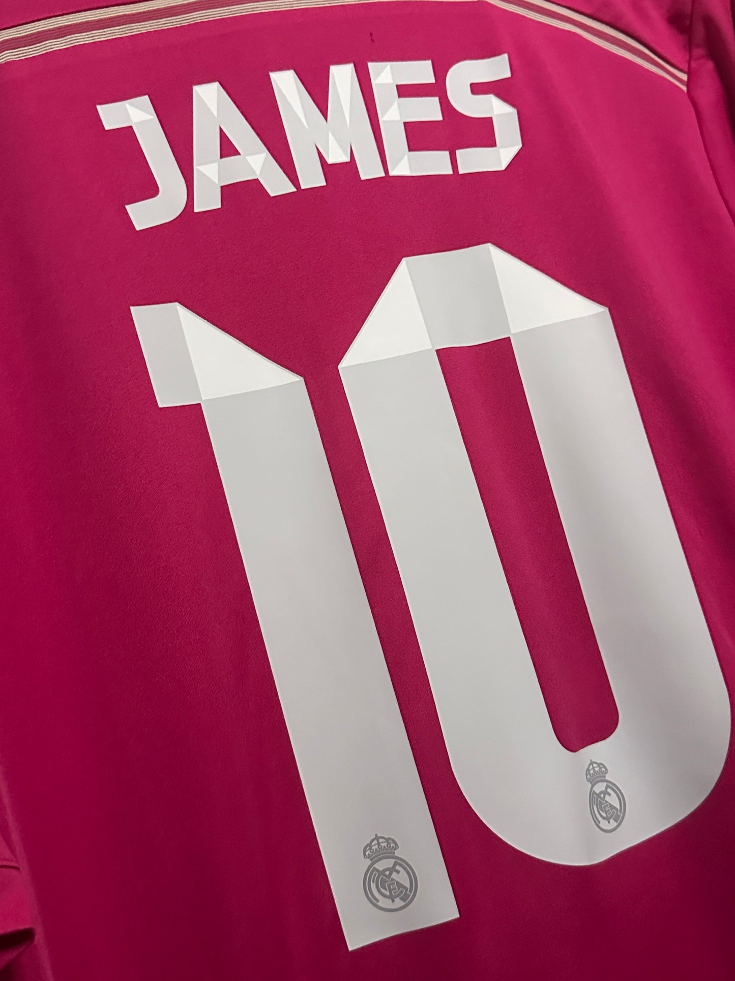 James Rodriguez Real Madrid 2014-15 away football shirt (L)