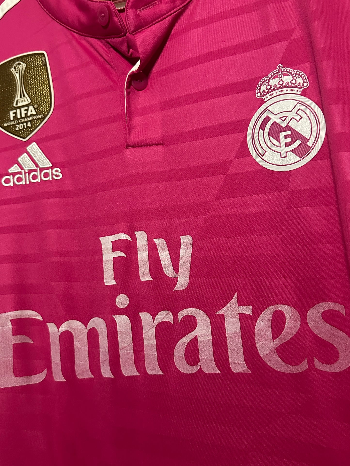 James Rodriguez Real Madrid 2014-15 away football shirt (L)