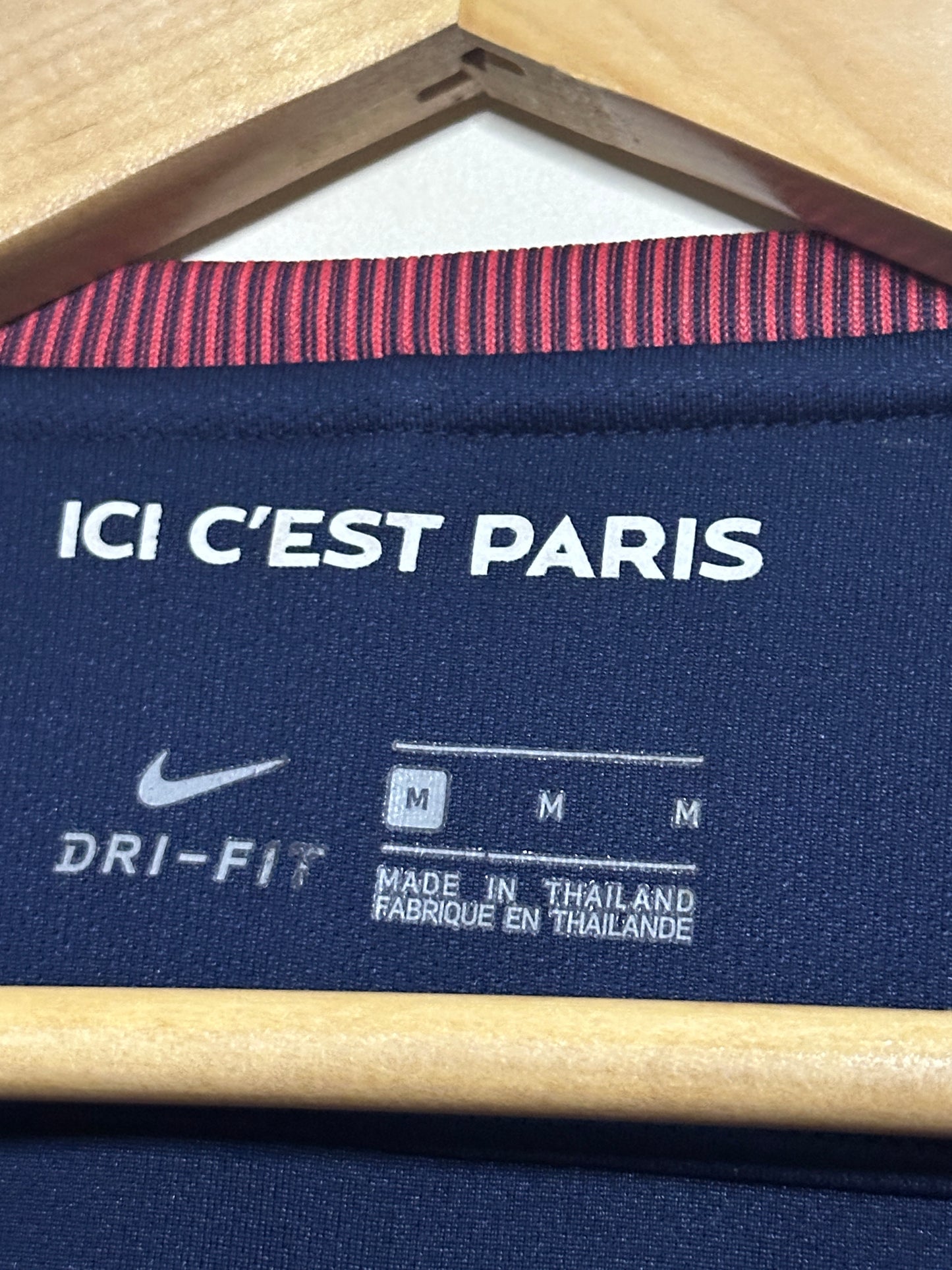 Neymar JR PSG 2017-18 home football shirt (M)