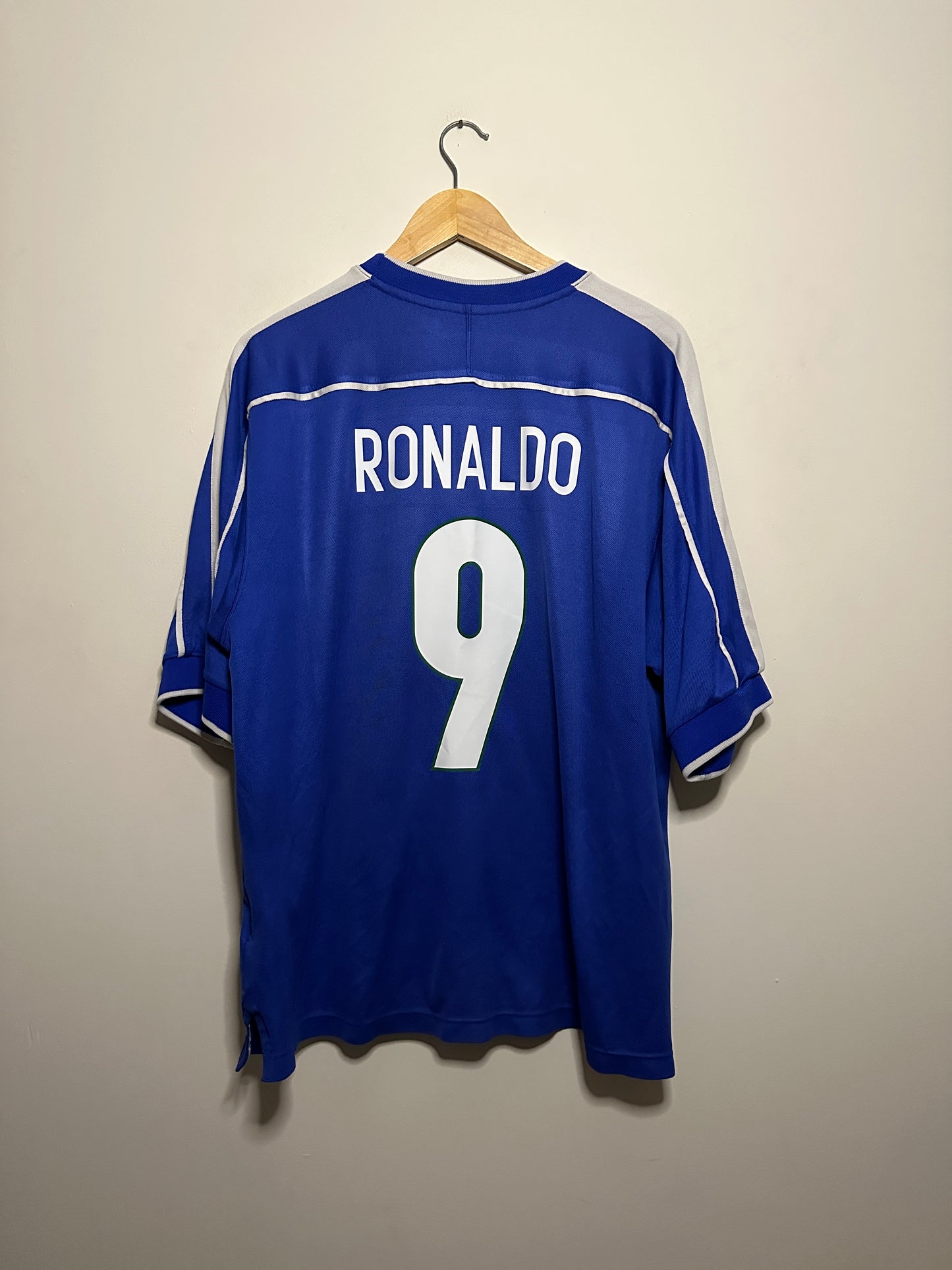 Ronaldo 1998 World Cup away football shirt (XL)
