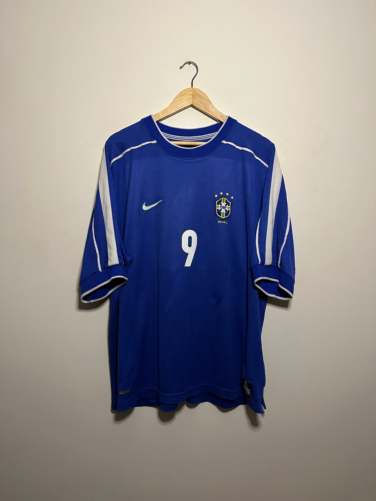 Ronaldo 1998 World Cup away football shirt (XL)
