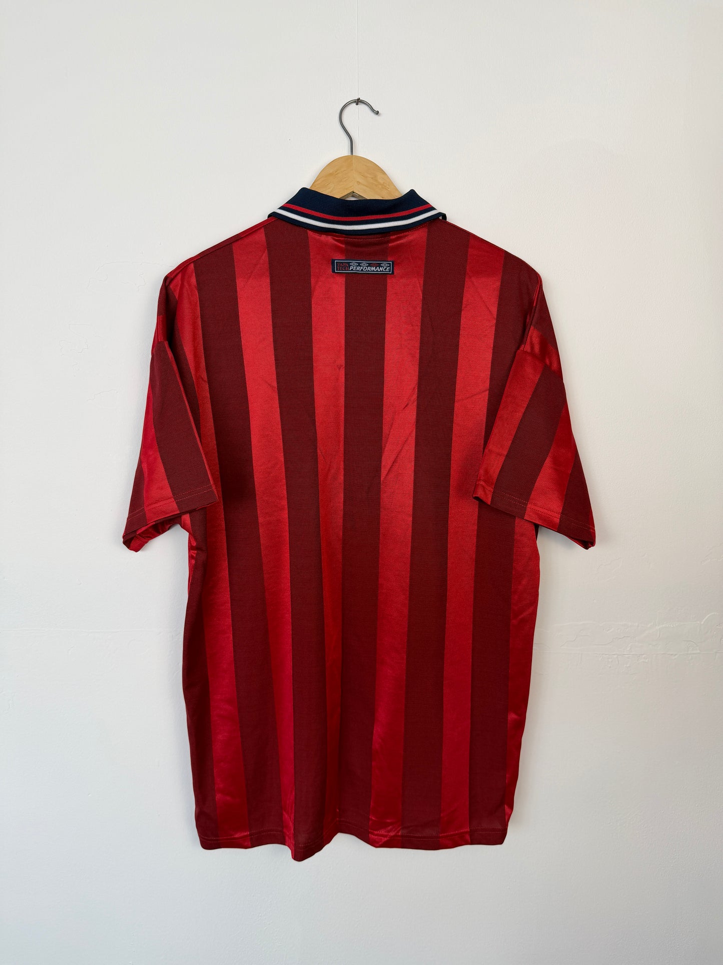 England 1998 World Cup away football shirt (L)