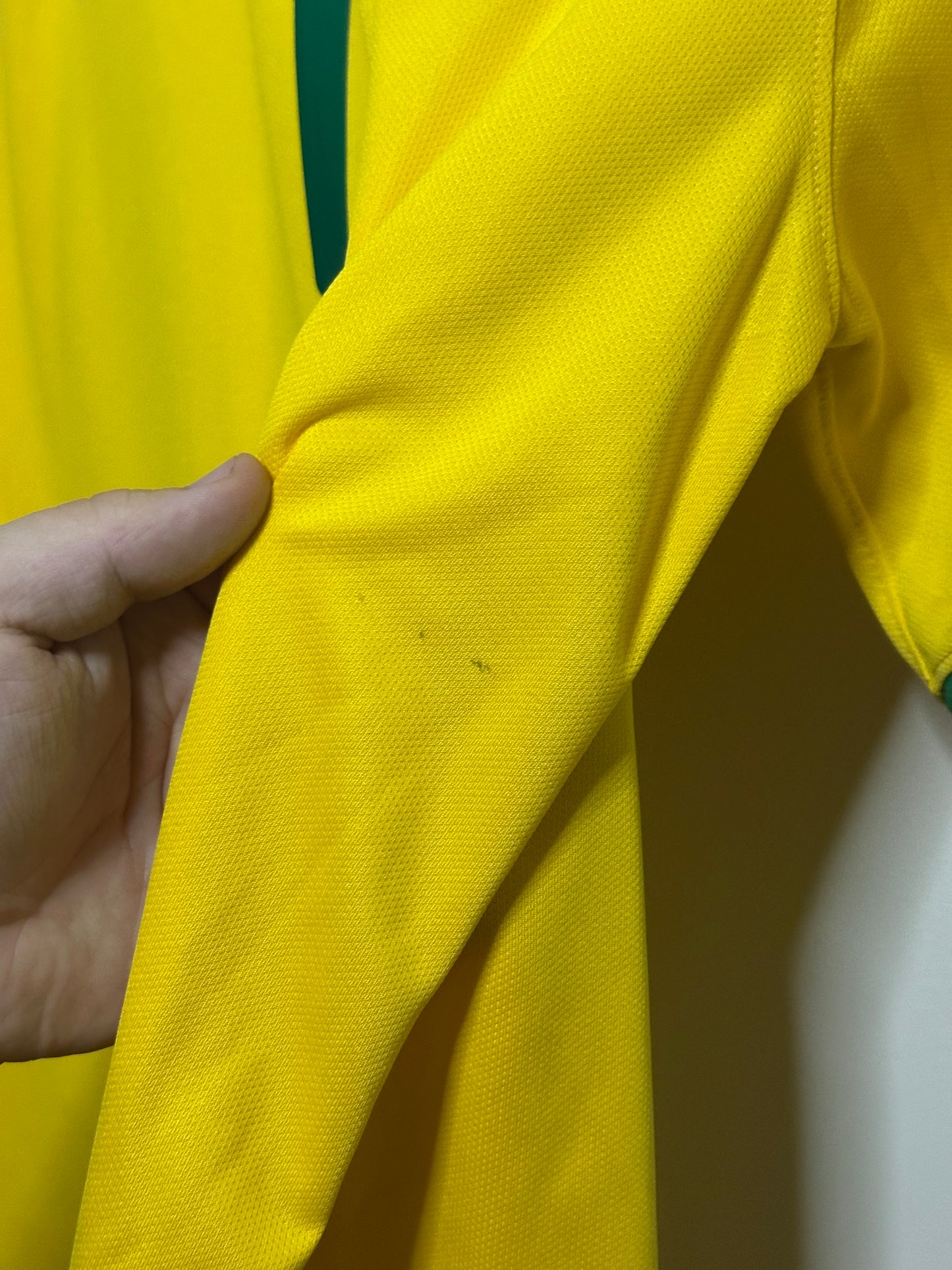 Neymar JR Brazil 2014 World Cup home football shirt (XL)
