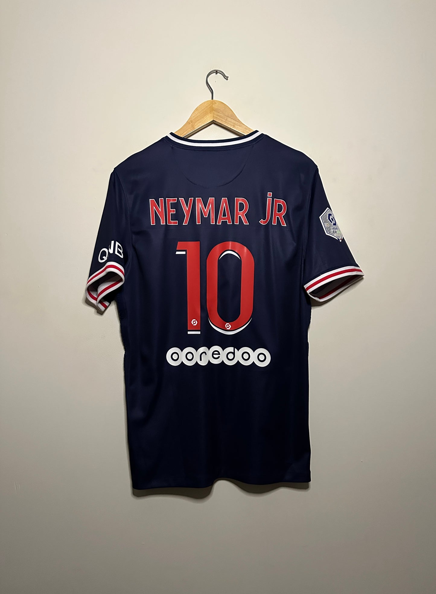 Neymar JR PSG 2020-21 home football shirt (M)