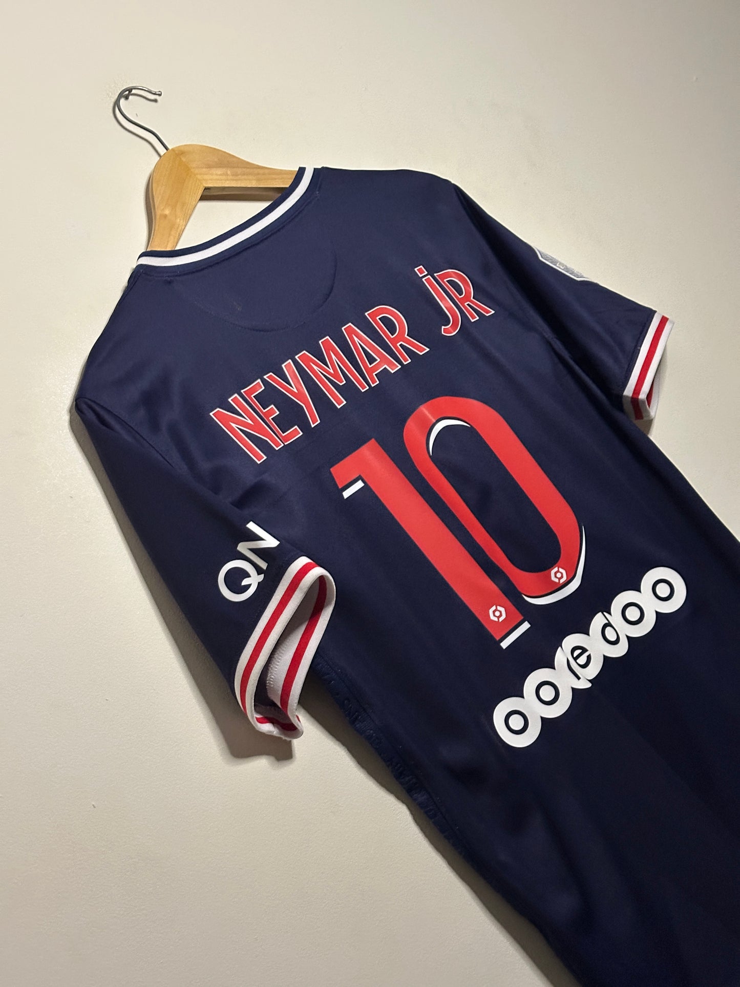Neymar JR PSG 2020-21 home football shirt (M)
