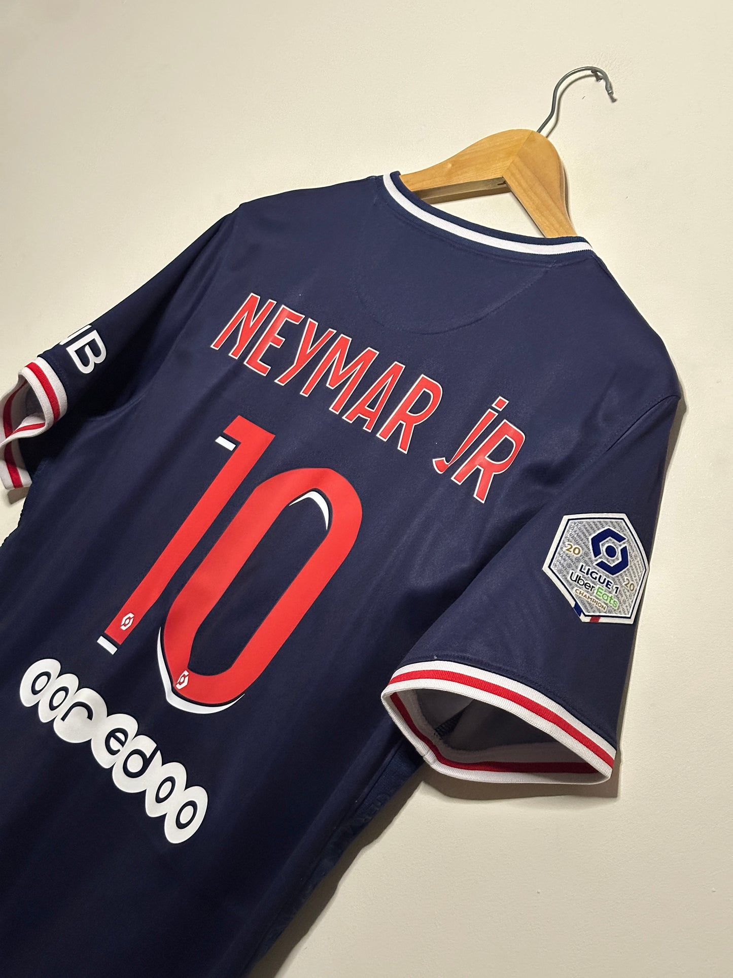 Neymar JR PSG 2020-21 home football shirt (M)