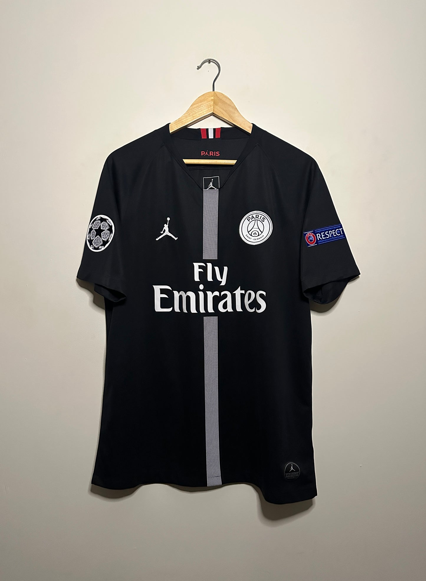 Neymar JR PSG 2018-19 European football shirt (L)