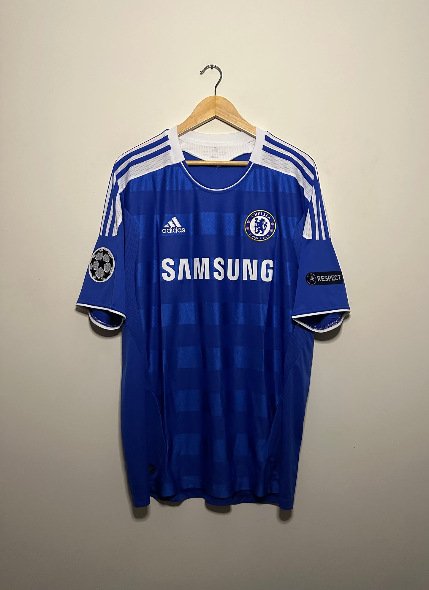 Didier Drogba Chelsea FC 2011-12 home football shirt (XL)