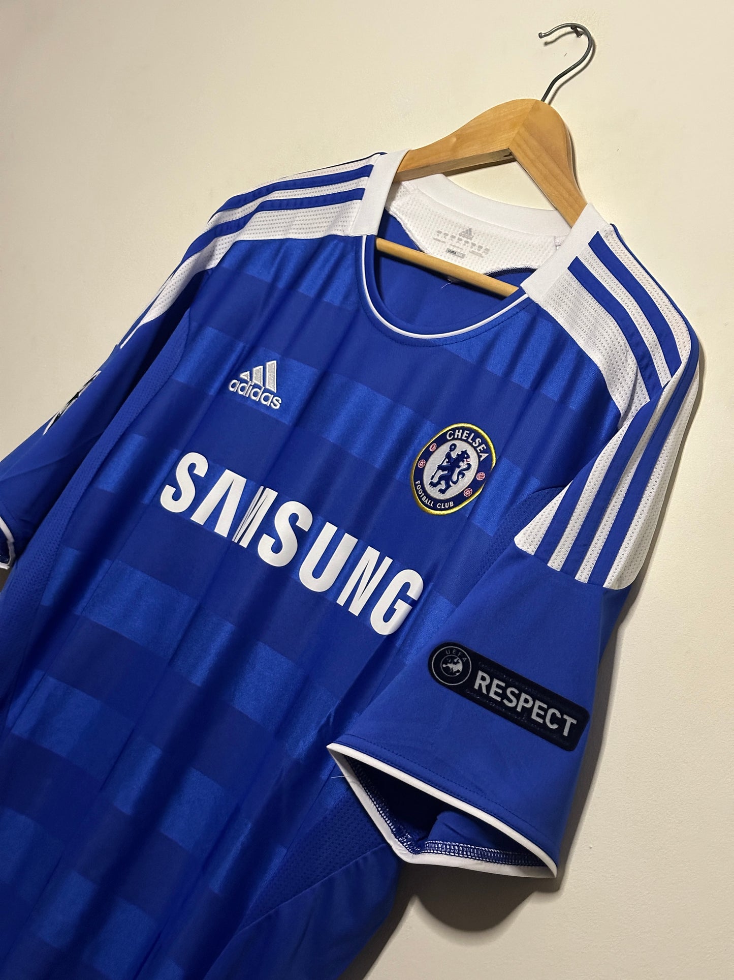 Didier Drogba Chelsea FC 2011-12 home football shirt (XL)