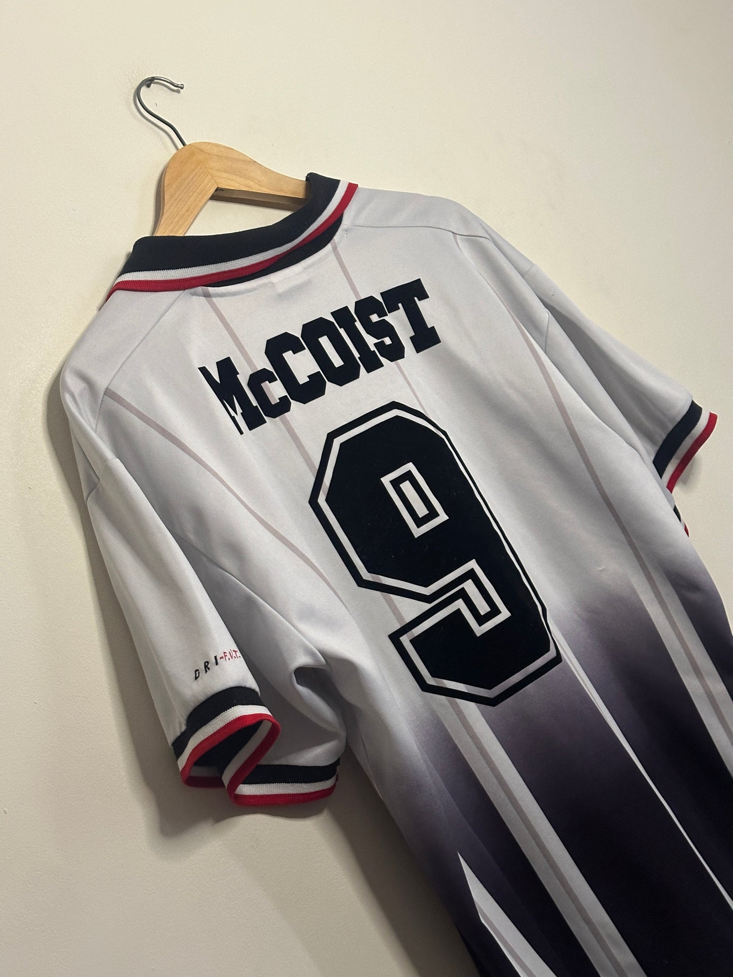 Ally McCoist Rangers FC 1997-99 away football shirt (XL)