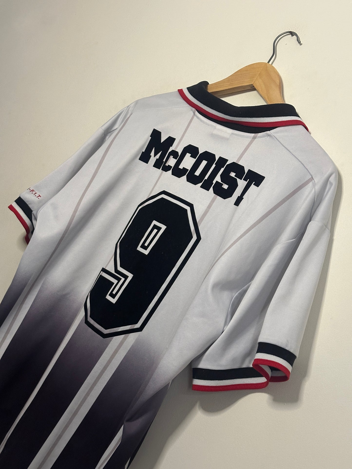 Ally McCoist Rangers FC 1997-99 away football shirt (XL)