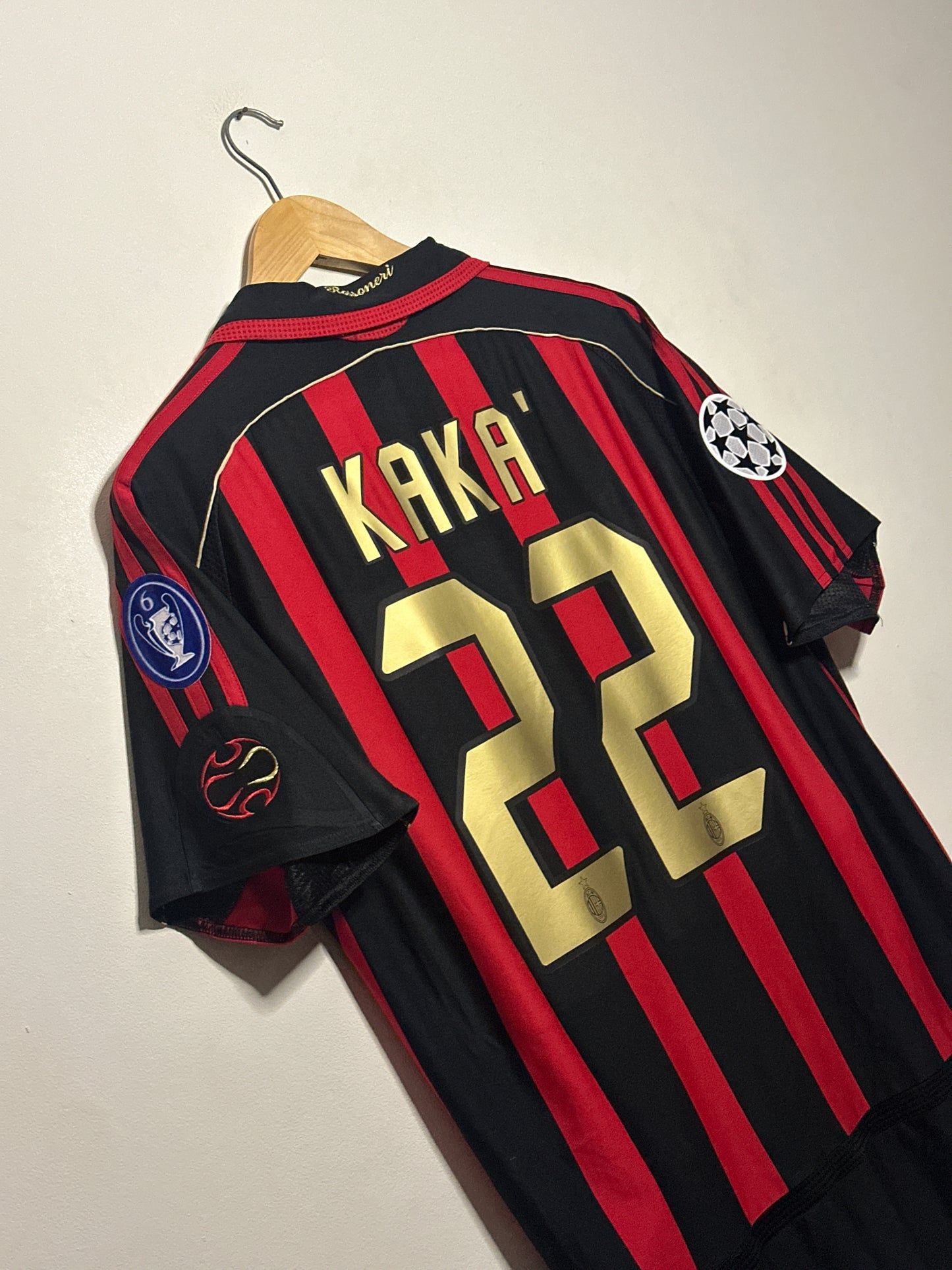 Kaka AC Milan 2006-07 home football shirt (M)