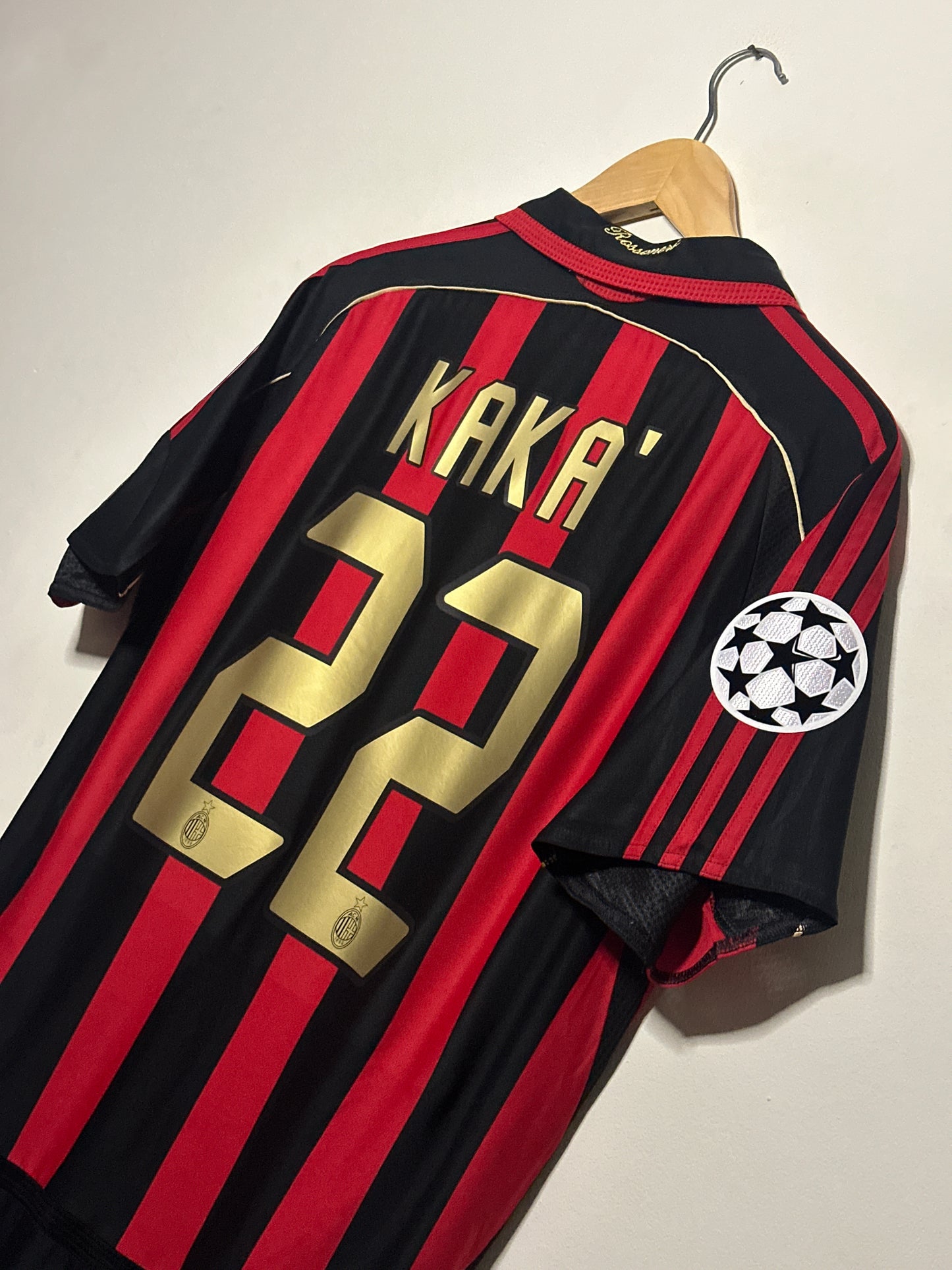 Kaka AC Milan 2006-07 home football shirt (M)
