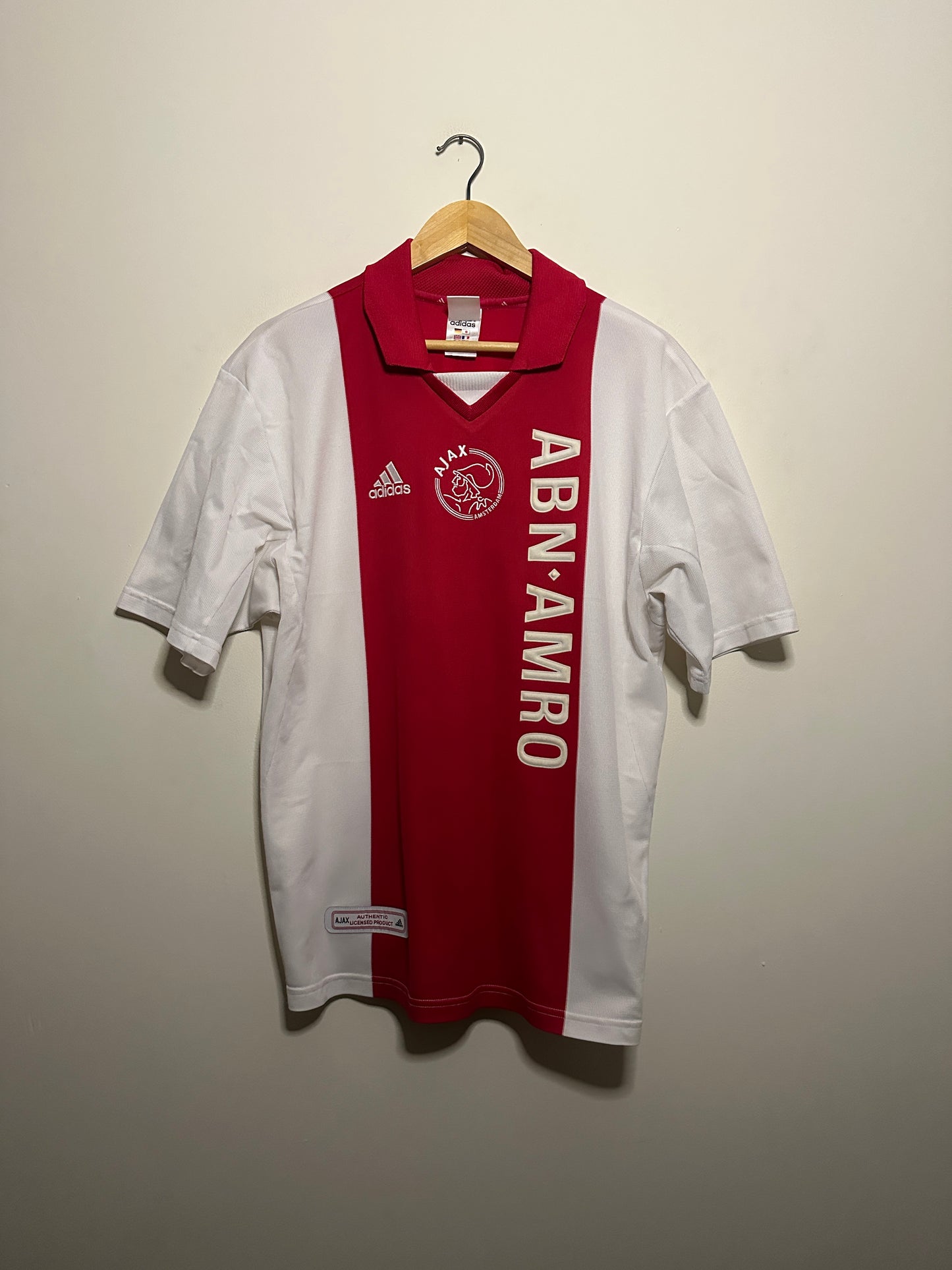 Zlatan Ibrahimovic AFC Ajax 2001-02 home football shirt (L)
