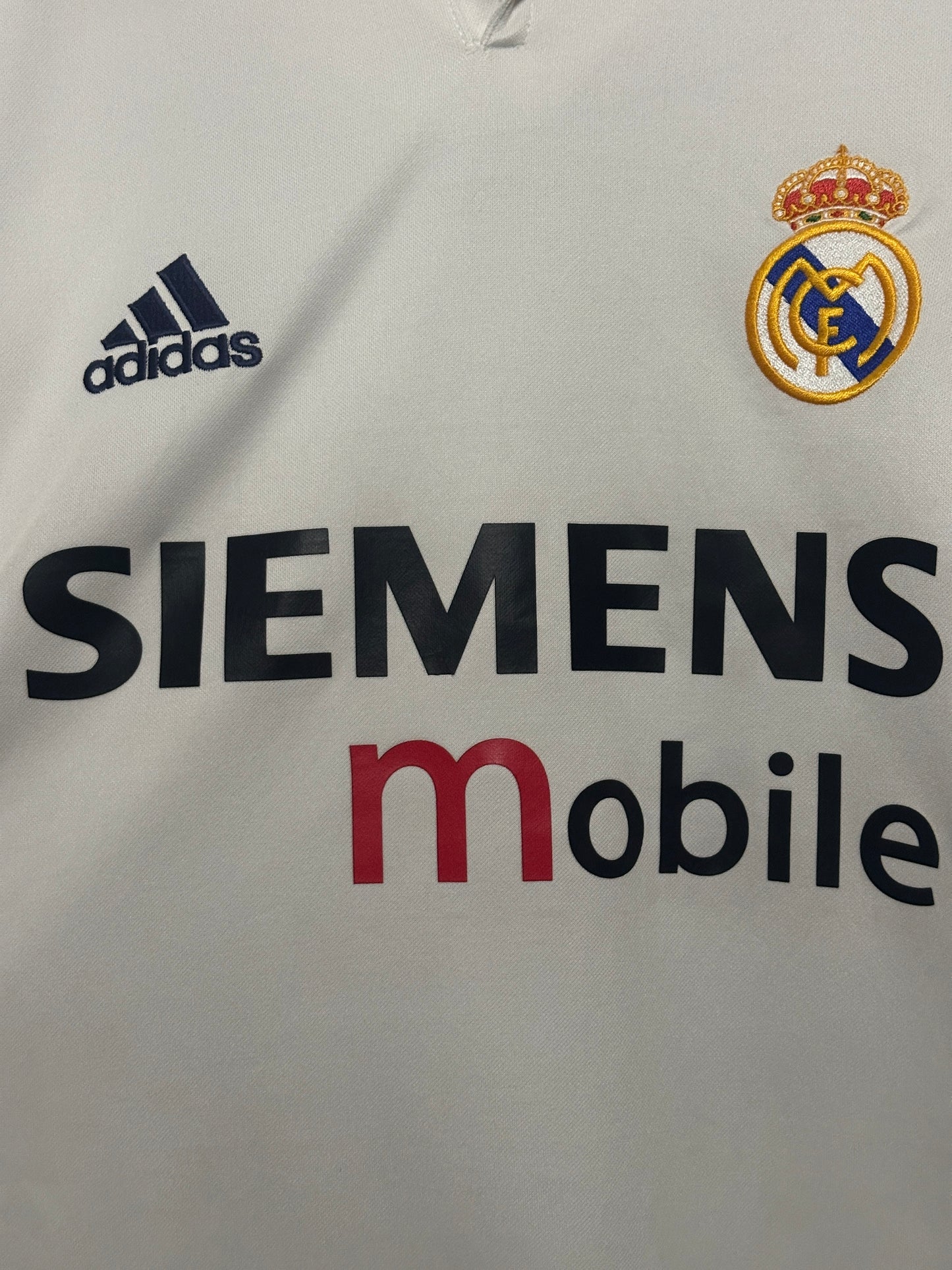 Ronaldo Real Madrid 2002-03 home football shirt (S)