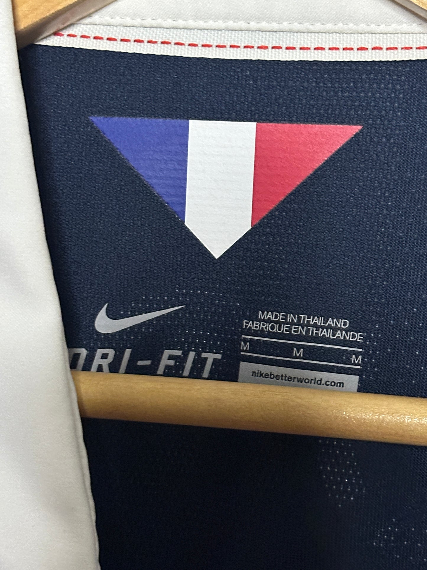 Paul Pogba France 2014 player version home football shirt (M)