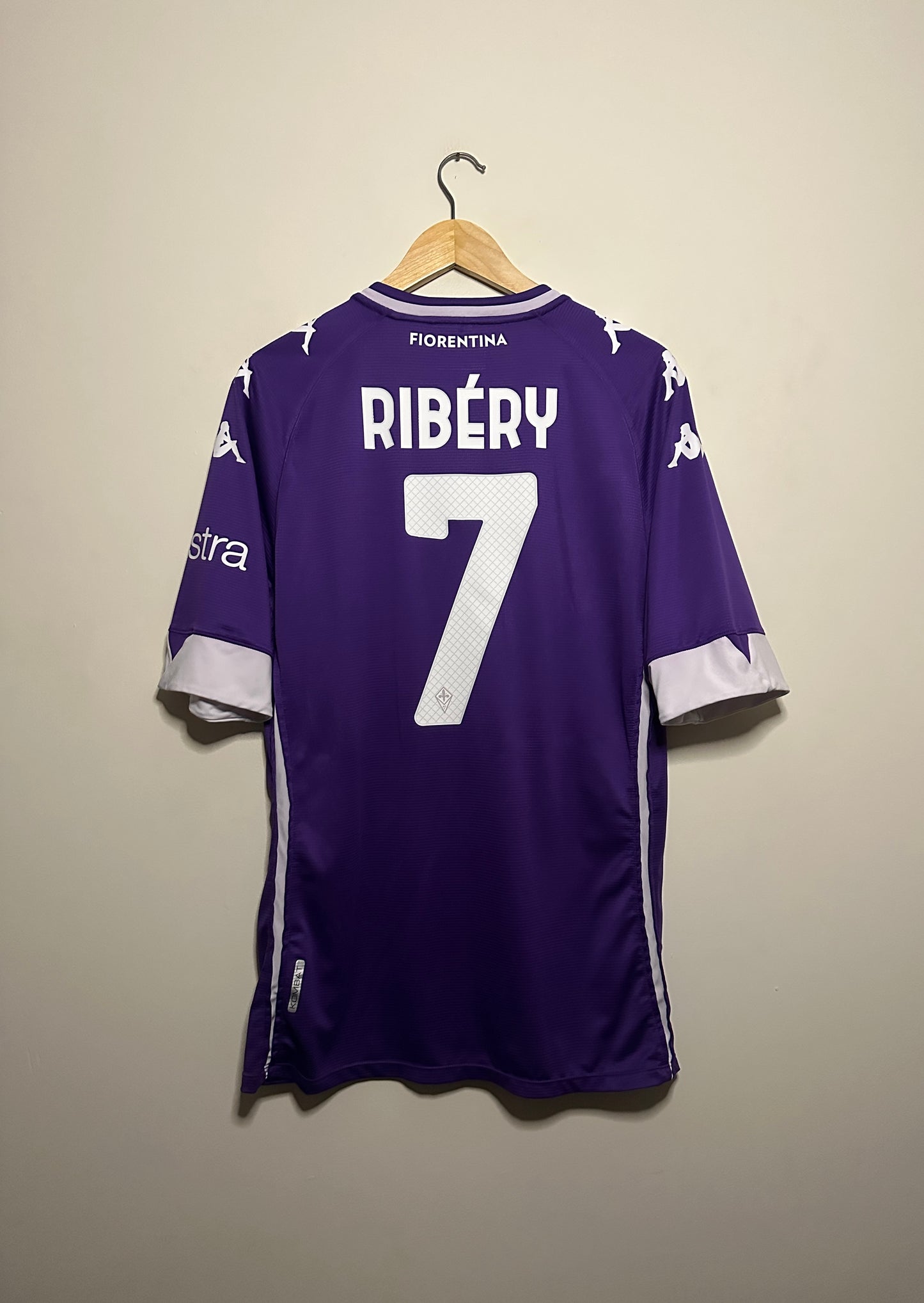 Franck Ribery ACF Fiorentina 2020-21 player version home football shirt (L)