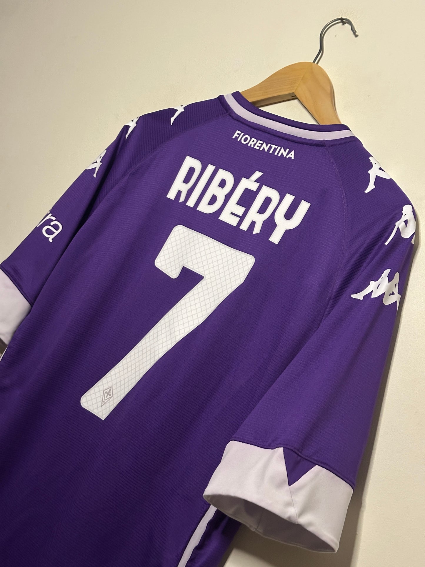 Franck Ribery ACF Fiorentina 2020-21 player version home football shirt (L)