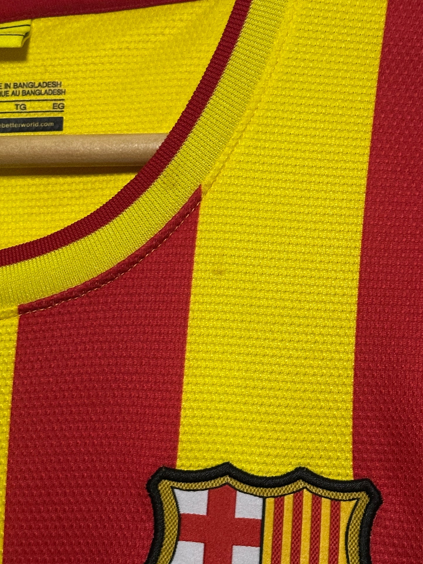 Neymar JR FC Barcelona 2013-14 long sleeve away football shirt (XL)