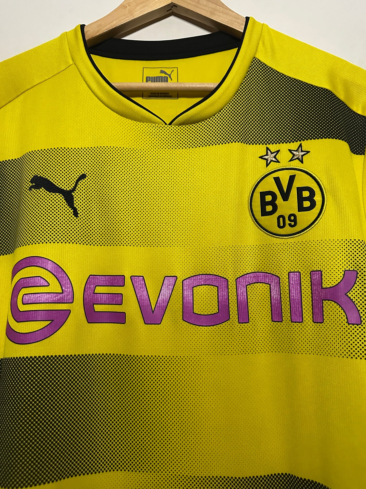 Marco Reus Borussia Dortmund 2017-18 home football shirt (L)