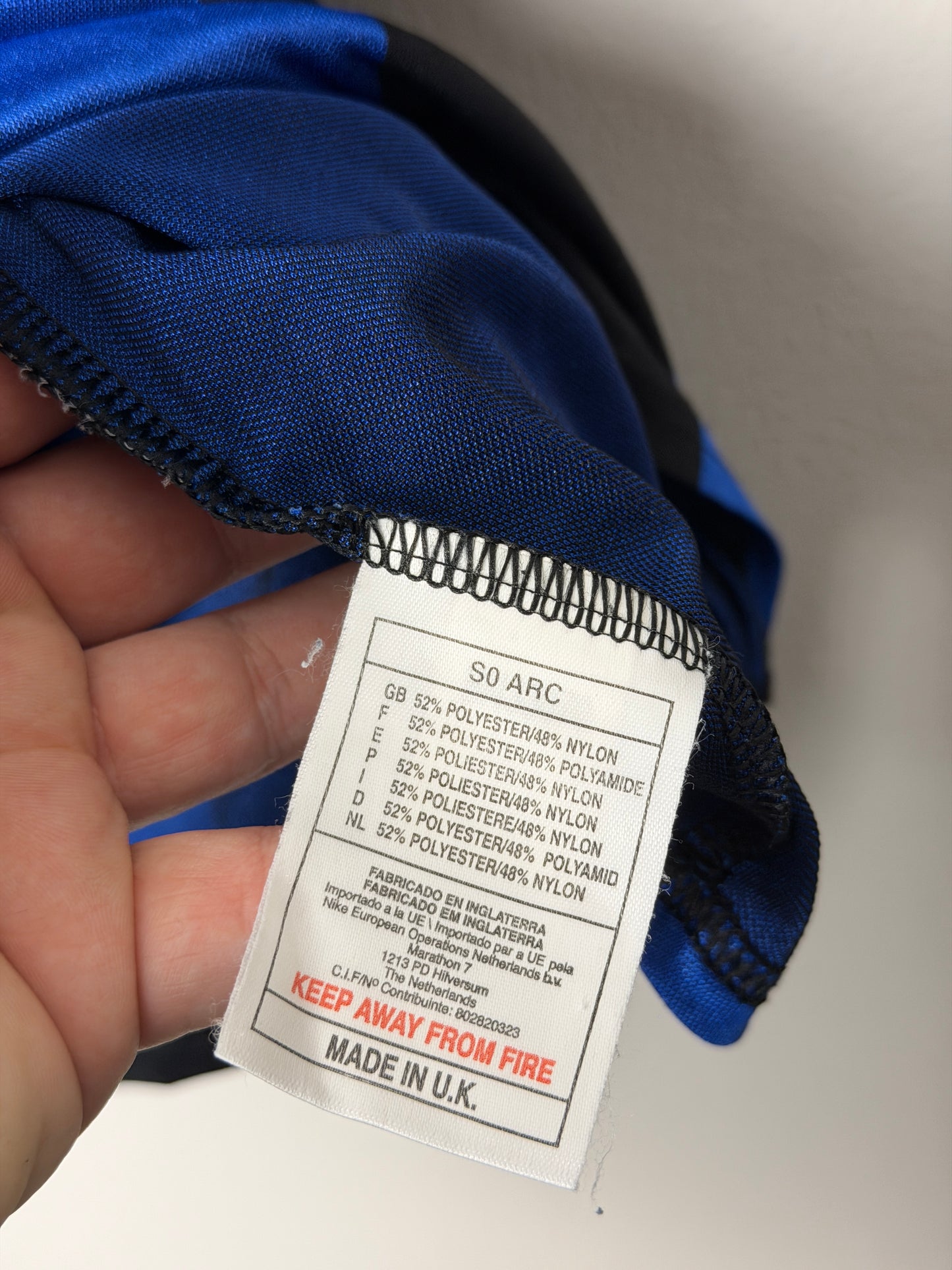 Ronaldo Inter Milan 1999-00 home football shirt (XL)