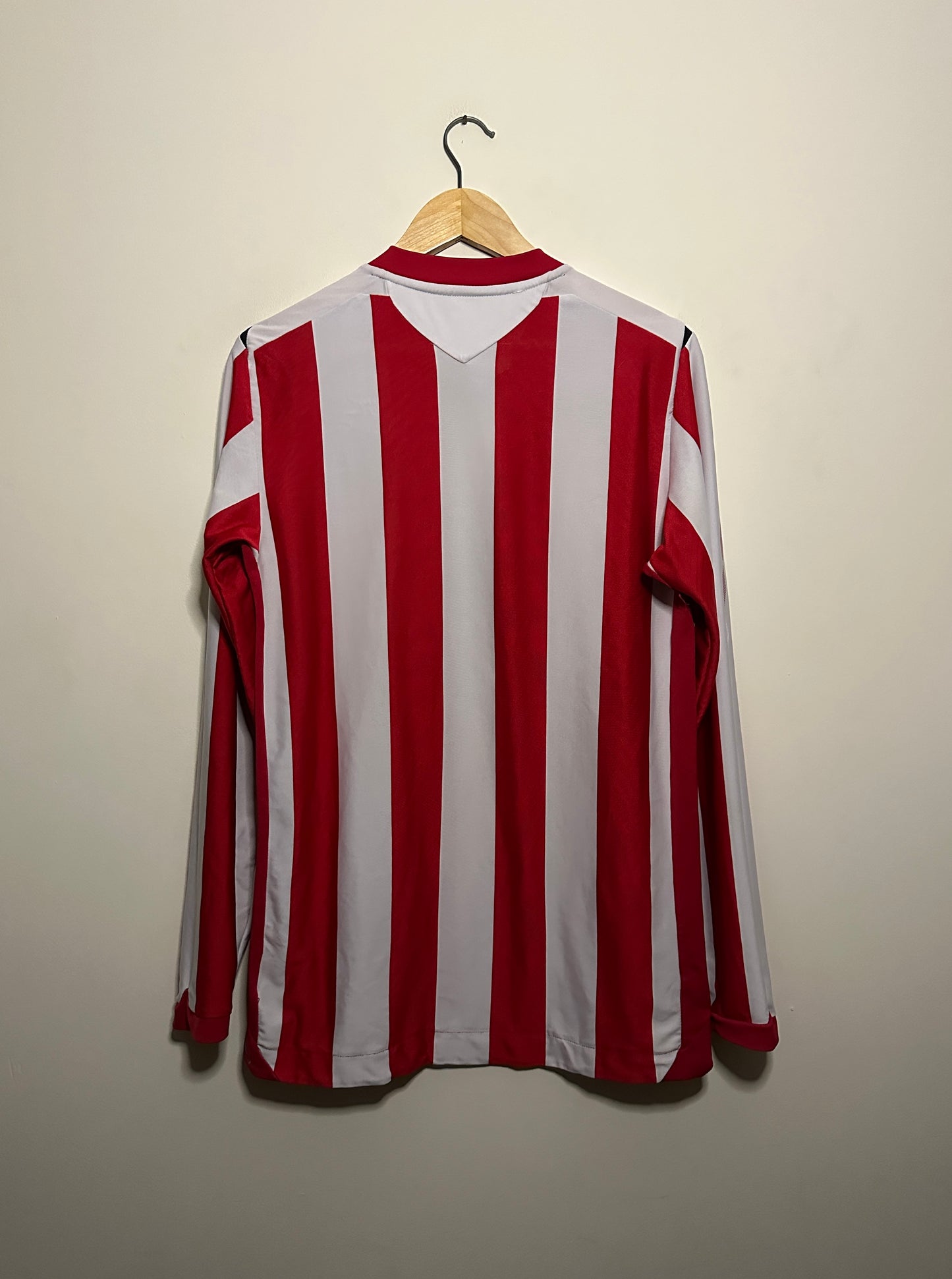 Sunderland AFC 2008-09 long sleeve home football shirt (M)