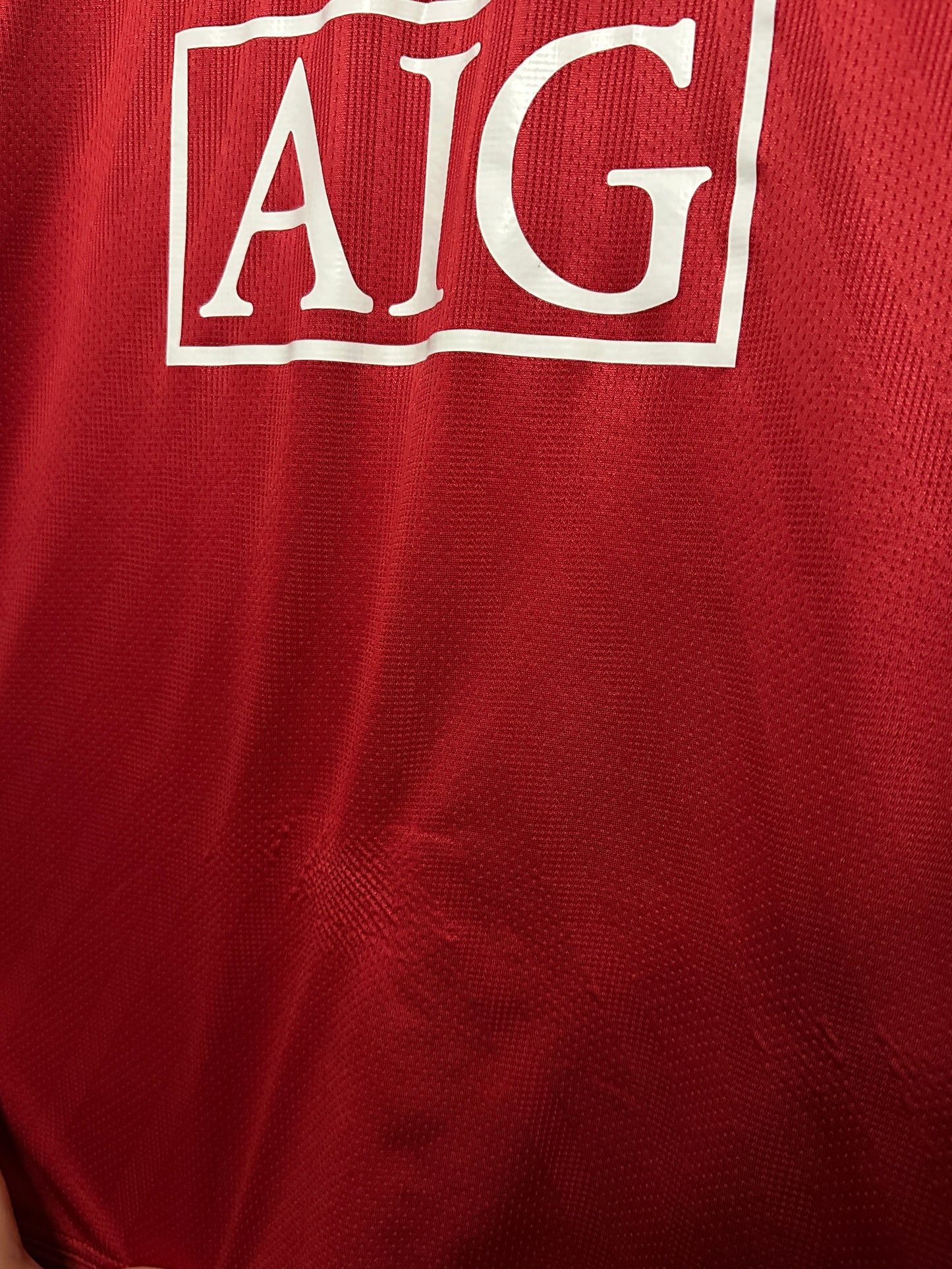 Cristiano Ronaldo Manchester United 2007-08 home football shirt (L)