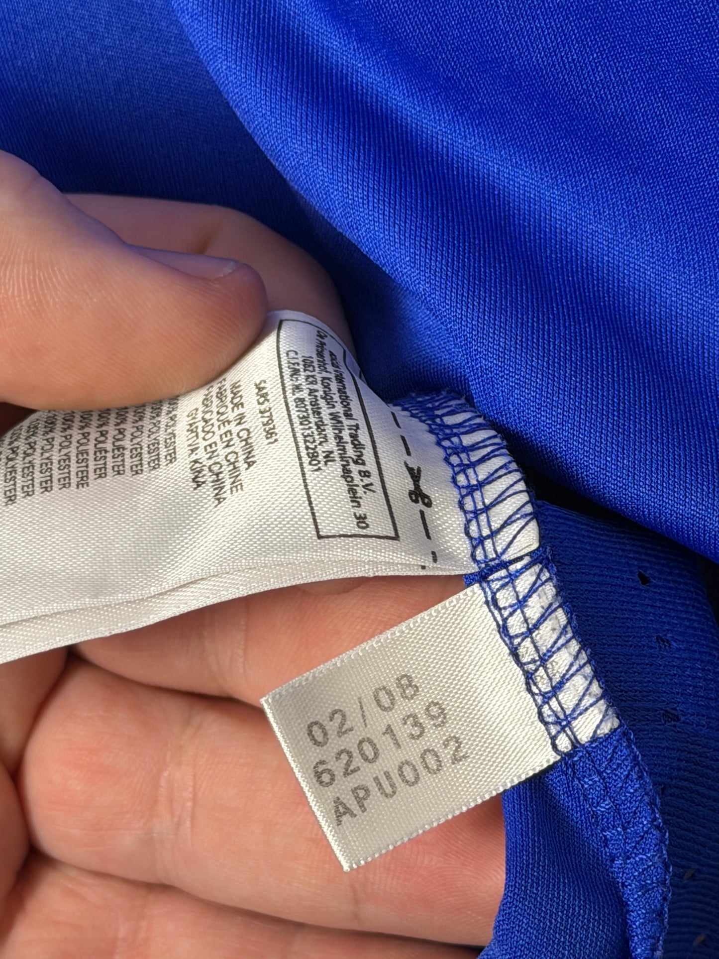 Thierry Henry France 2008 home football shirt (L)