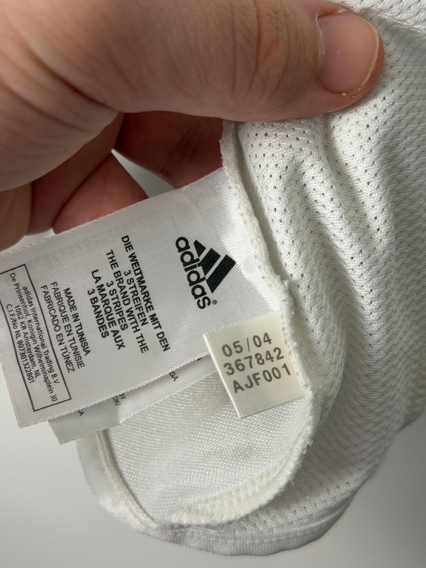 Zinedine Zidane Real Madrid CF 2005-06 home football shirt (L)