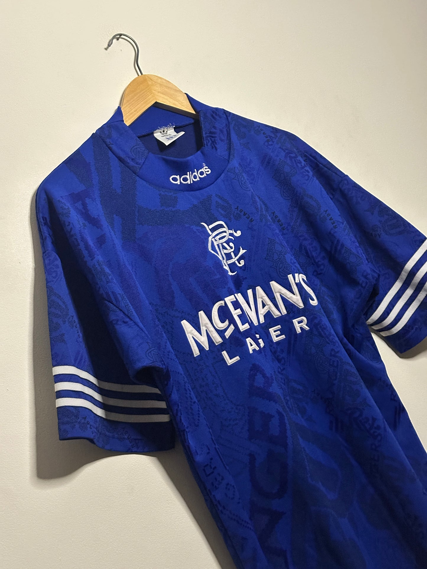 Rangers FC 1994-96 home football shirt (L)