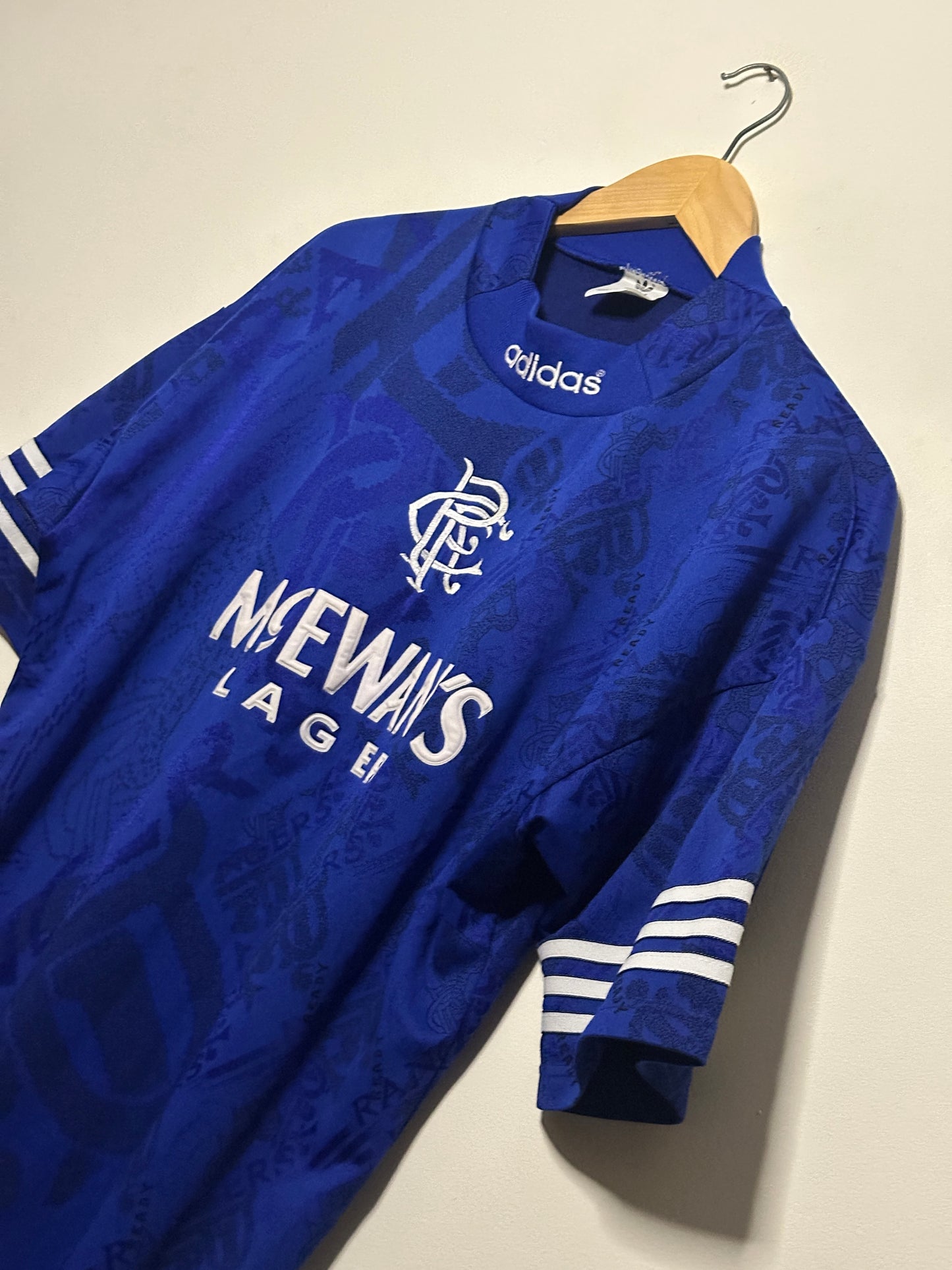 Rangers FC 1994-96 home football shirt (L)