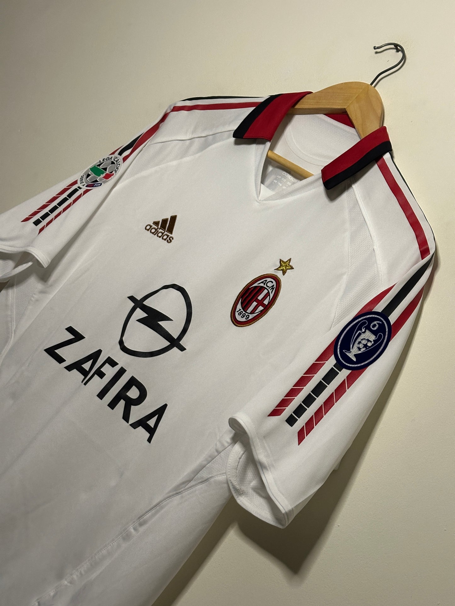 Paolo Maldini AC Milan 2003-04 away football shirt (M)